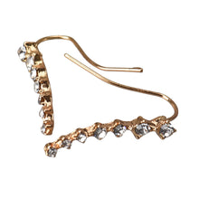 Load image into Gallery viewer, 1Pair Rhinestone Crystal Earrings Ear Hook Stud Hot Sale Fashion Jewelry Fashion Hot Sale Jewelry Aretes
