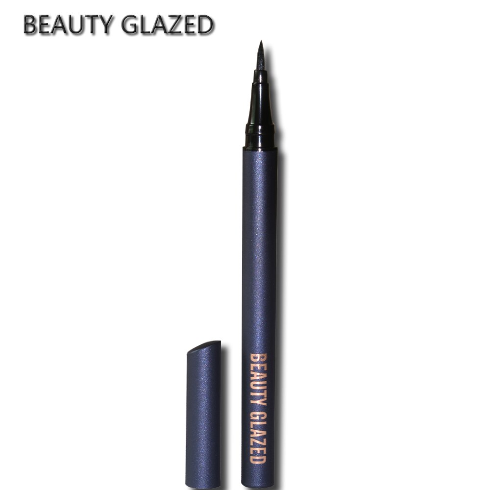 Traci K BEAUTY GLAZED waterproof liquid Eyeliner Pen Black Eye pencil keep 24H makeup beauty and top quality eyeliner cosmetic makeup
