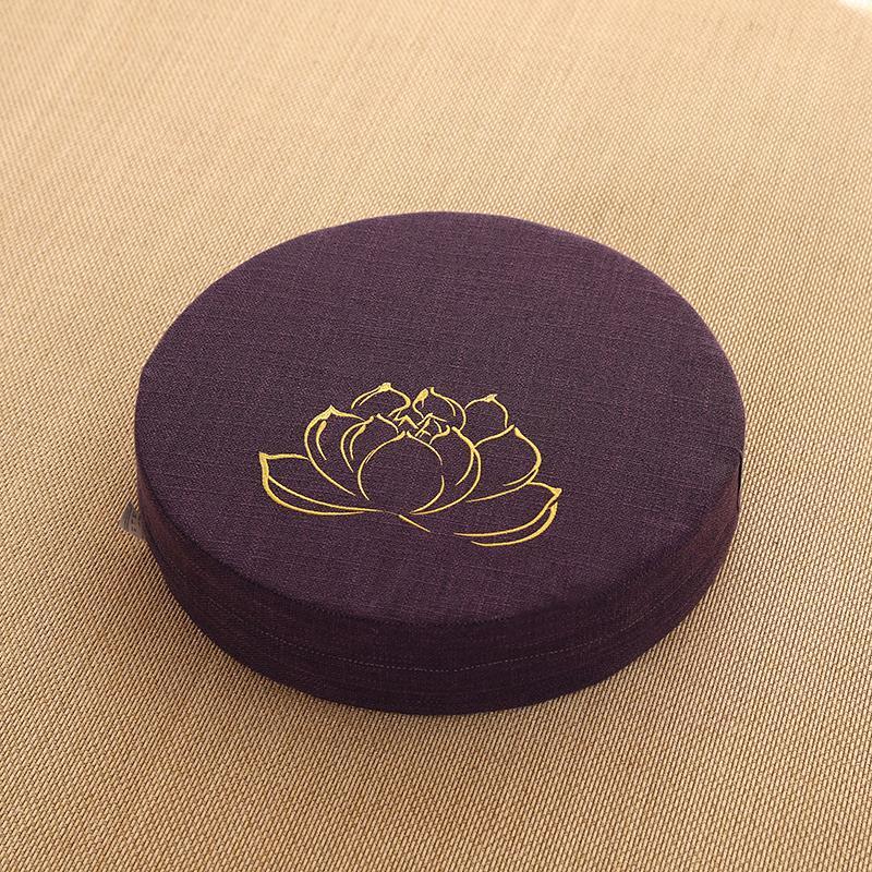 Yoga Meditate PEP Hard Texture Meditation Cushion Backrest Pillow Japanese Tatami Mat Removable and Washable