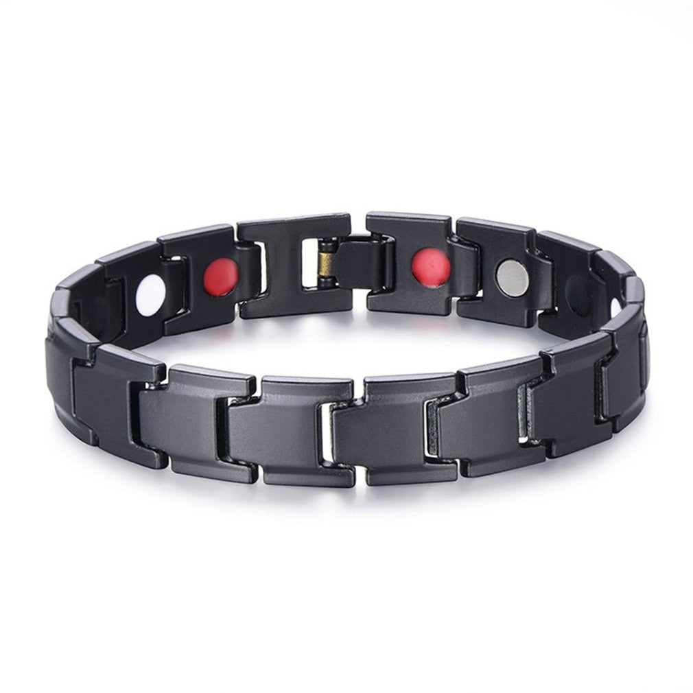 New Healthy Magnetic Bracelet for Unisex Power Therapy Magnets Magnetite Bracelets Bangles Men /Women Health Care Jewelry Stainless Some include Tool Box Kit