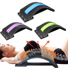 Load image into Gallery viewer, Back Massager Stretcher Equipment Massage Tools Massageador Magic Stretch Fitness Lumbar Support Relaxation Spine Pain Relief
