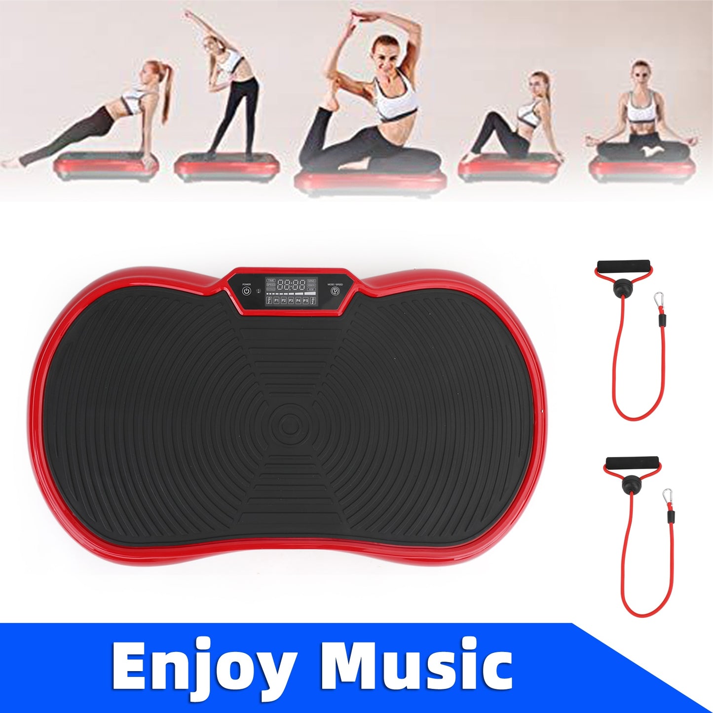 Vibration Platform Plate Whole Body Exercise Fitness Massager Machine Slim