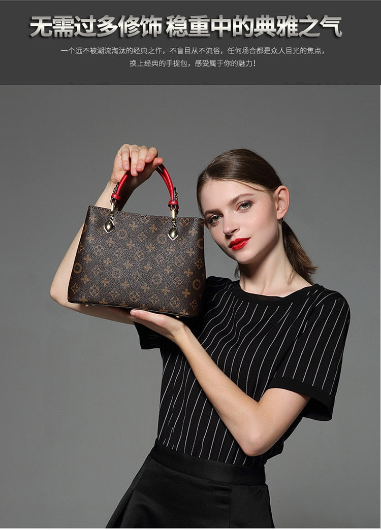 Traci K Collection ( PIck Color Strap) Female Tote Bag Designers Luxury Handbags Printed Bucket simple women bag Famous Brand Shoulder Bag Ladies LV