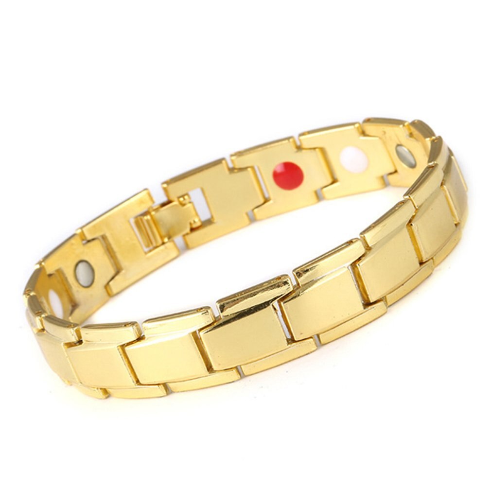 New Healthy Magnetic Bracelet for Unisex Power Therapy Magnets Magnetite Bracelets Bangles Men /Women Health Care Jewelry Stainless Some include Tool Box Kit