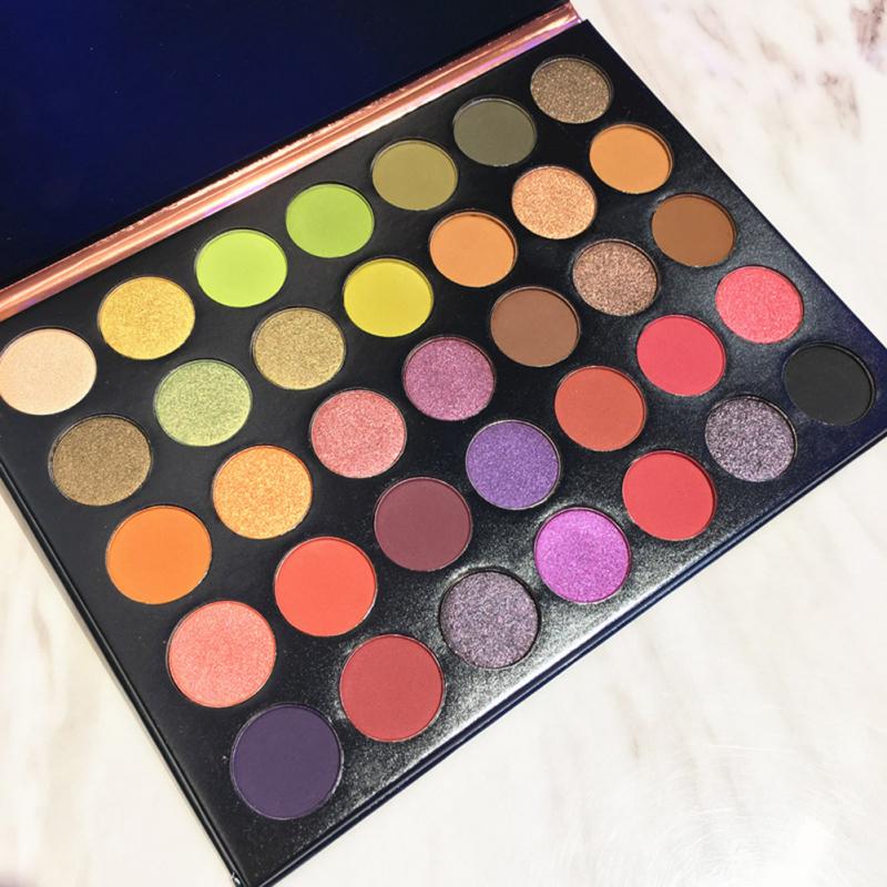Traci K Beauty Glazed 63/35/18 Color Glitter Matte Eyeshadow Palette Professional Shimmer Pigmented Eyeshadow Makeup Palette TSLM2