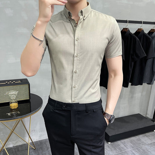 Men Slim Fit Shirt