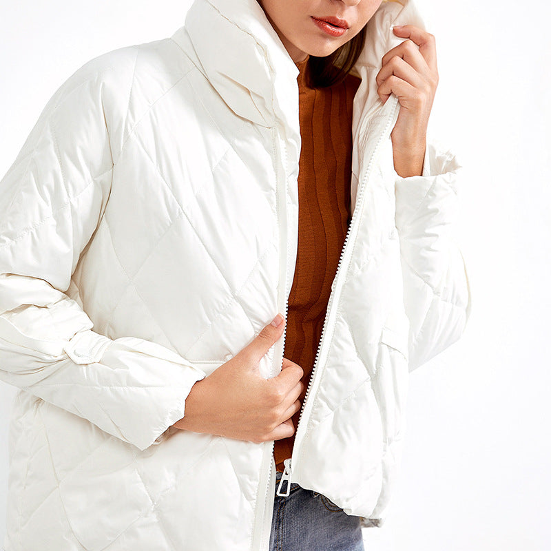 Zipper White Jacket