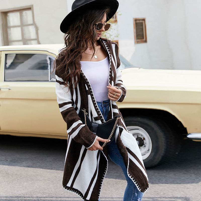 Irregular Long Sleeve Coat