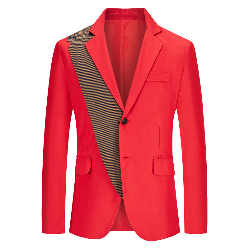 New unisex colorful Slim suits cross-border fashion wave loose casual jacket Europe code