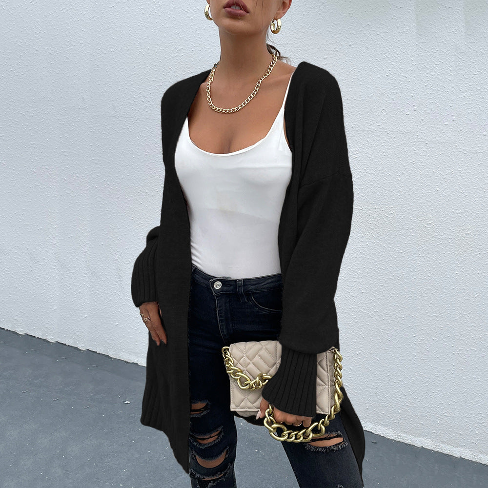 Wool Collar Cardigan