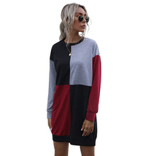 Load image into Gallery viewer, Round Neck Long Sleeve Casual Sweater
