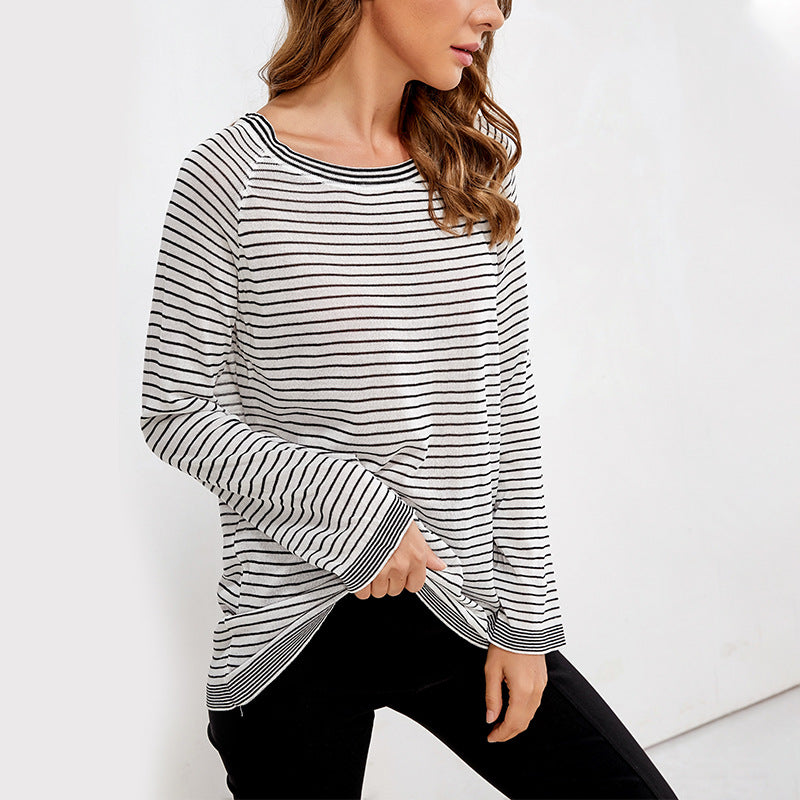 Long Sleeve Round Neck Shirt