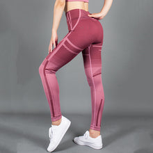 Load image into Gallery viewer, Spot  seamless knitted high elastic high waist hip lifting leisure fast drying tights fitness sports Yoga Pants
