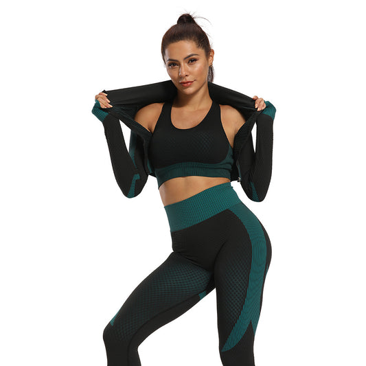 Fitstyle Yoga Fitness Three Piece Set
