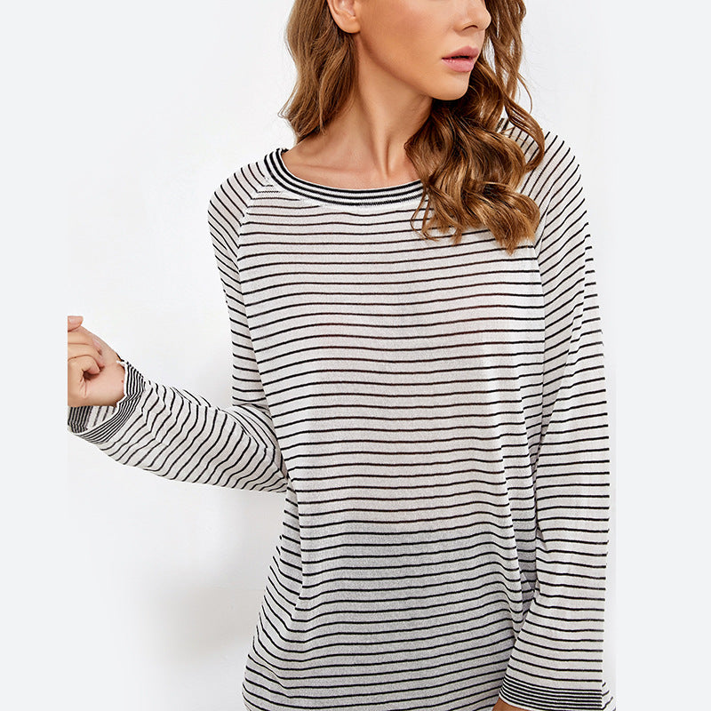 Long Sleeve Round Neck Shirt
