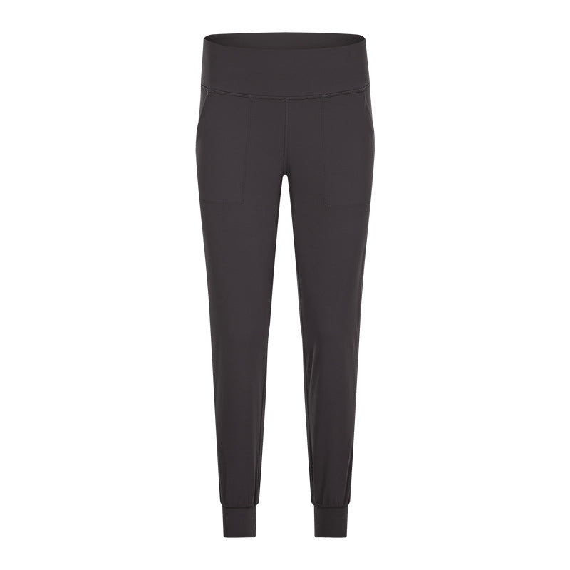 Fitstyle New Skin-Friendly Nude Feel Loose Straight Yoga Pants Women  Quick-Drying Ankle-Length Exercise Workout Pants