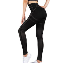Load image into Gallery viewer, Spot  seamless knitted high elastic high waist hip lifting leisure fast drying tights fitness sports Yoga Pants
