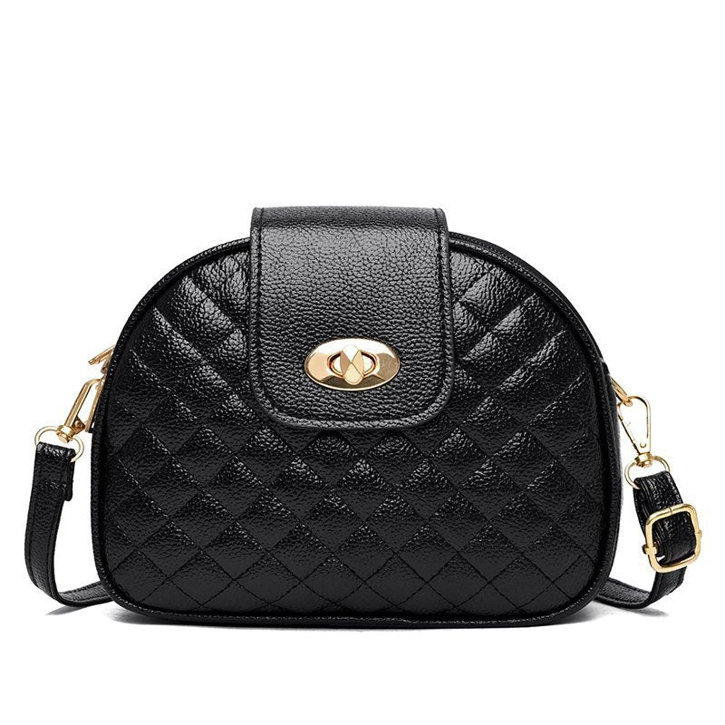 Designer LV leather lynition diamond stitching line shoulder diagonal bag small bag on sale