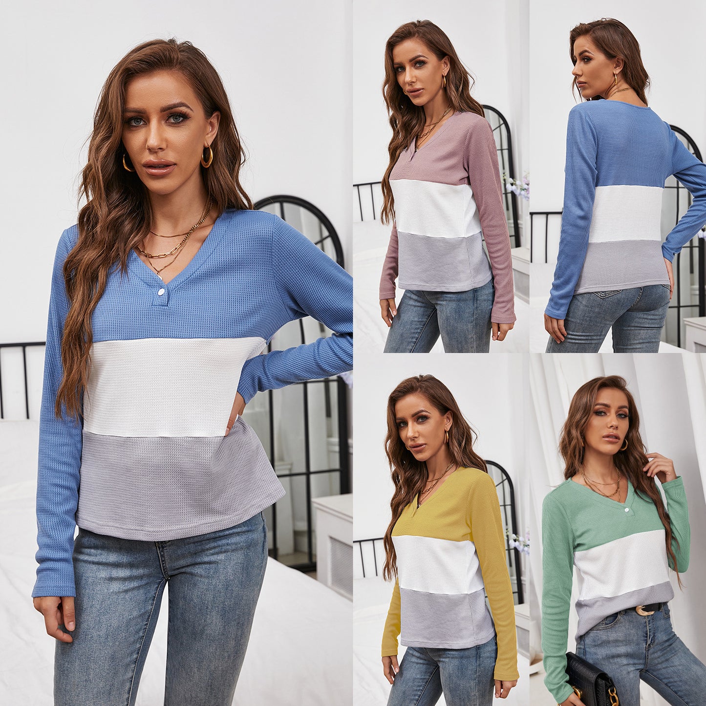 Long Sleeve Round Neck Shirt
