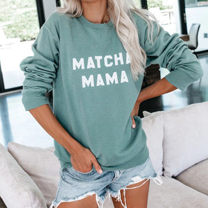 Round Neck Long Sleeve Pullover Shirt