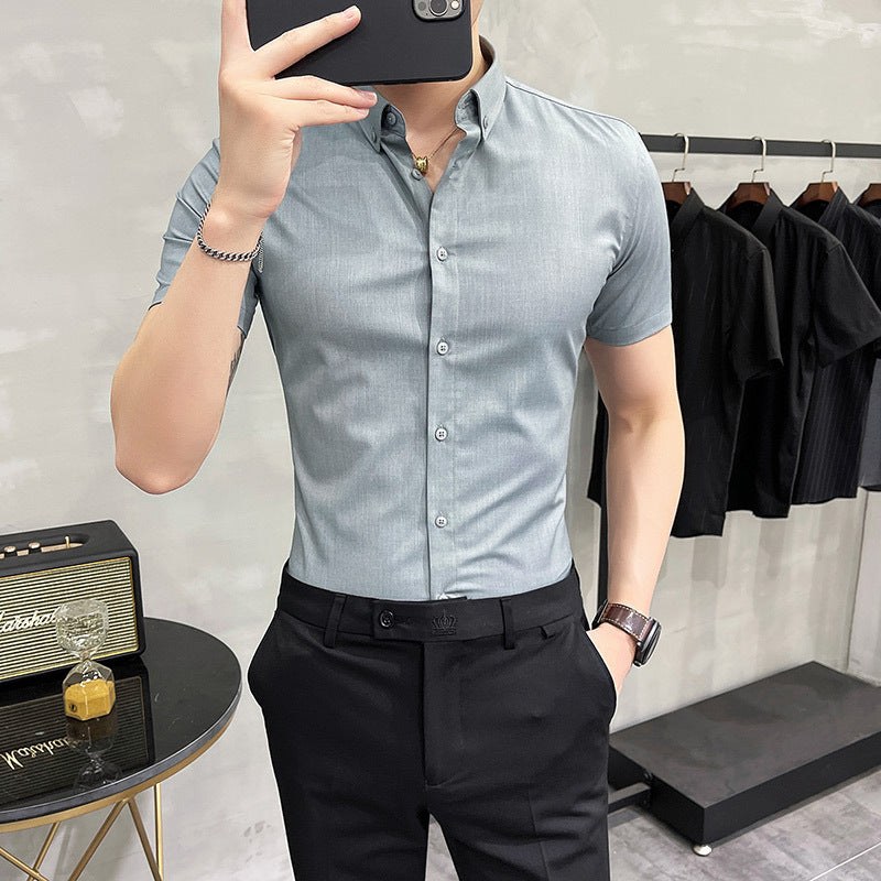 Men Slim Fit Shirt