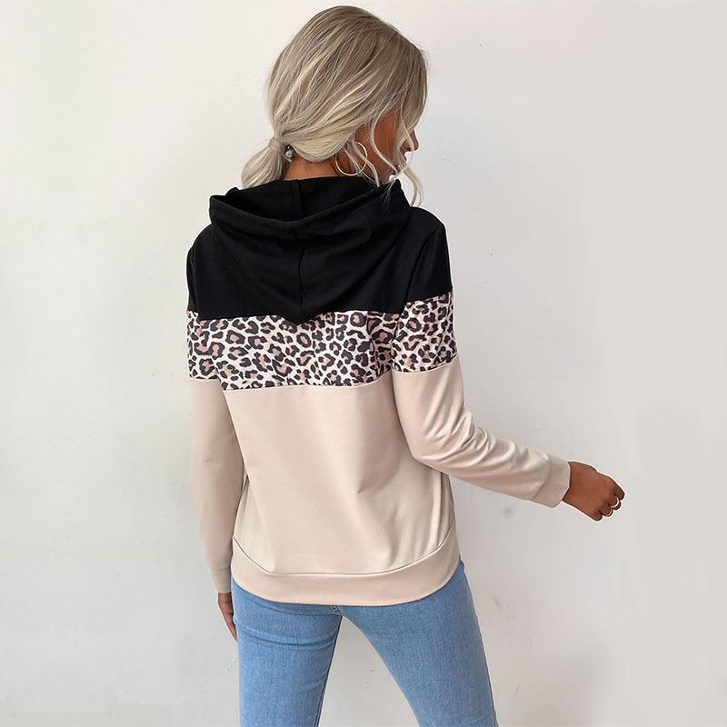Pullover Leopard Hoodie