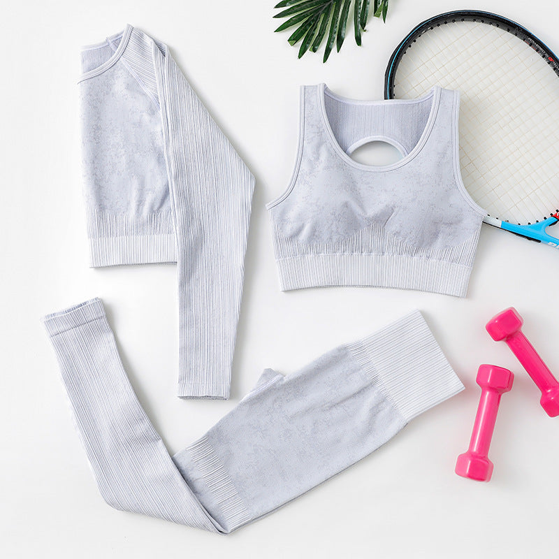 Yoga Set (Top, Pant, Pullover)