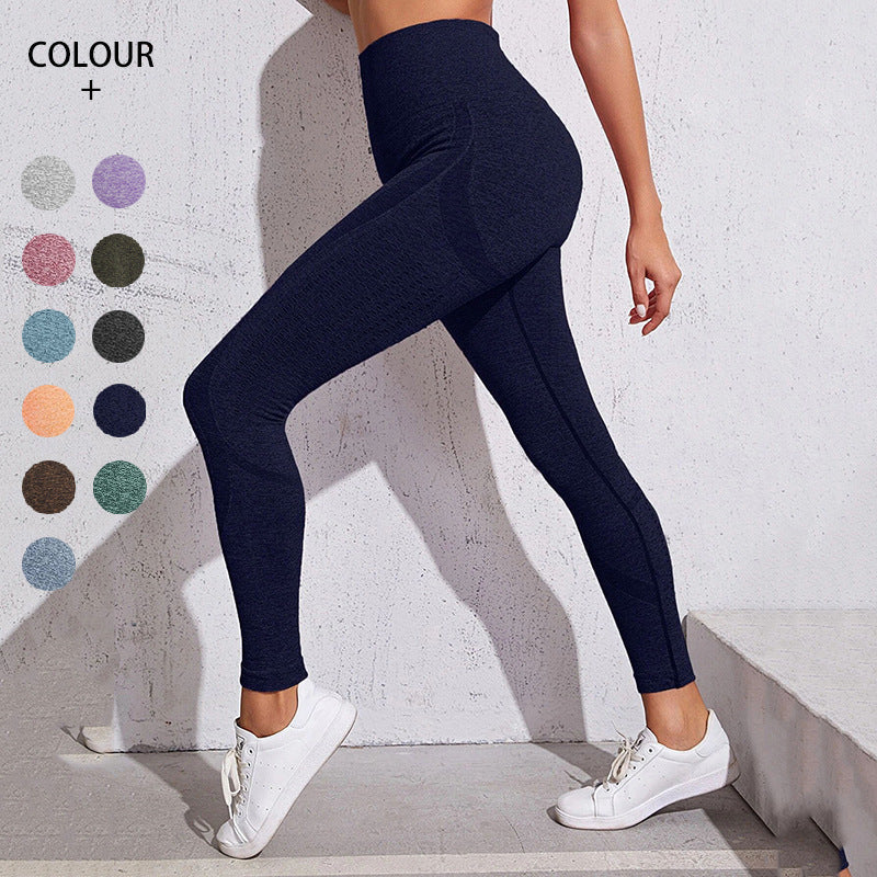 🔥HOT Item- Fitstyle Seamless Yoga Pants hollow out breathable sports tights running fitness yoga clothes women