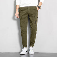 Load image into Gallery viewer, Men&#39;s washed Multi Pocket Cotton Sports Cargo Pants
