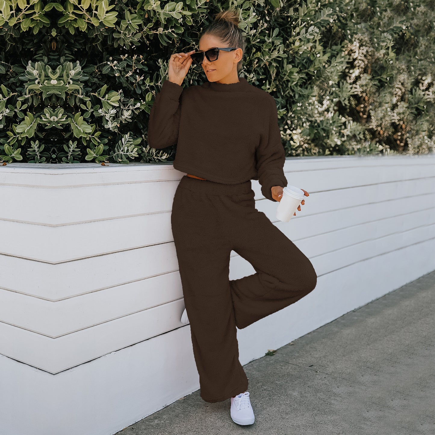 Cashmere Jacket & Pants Two-piece set