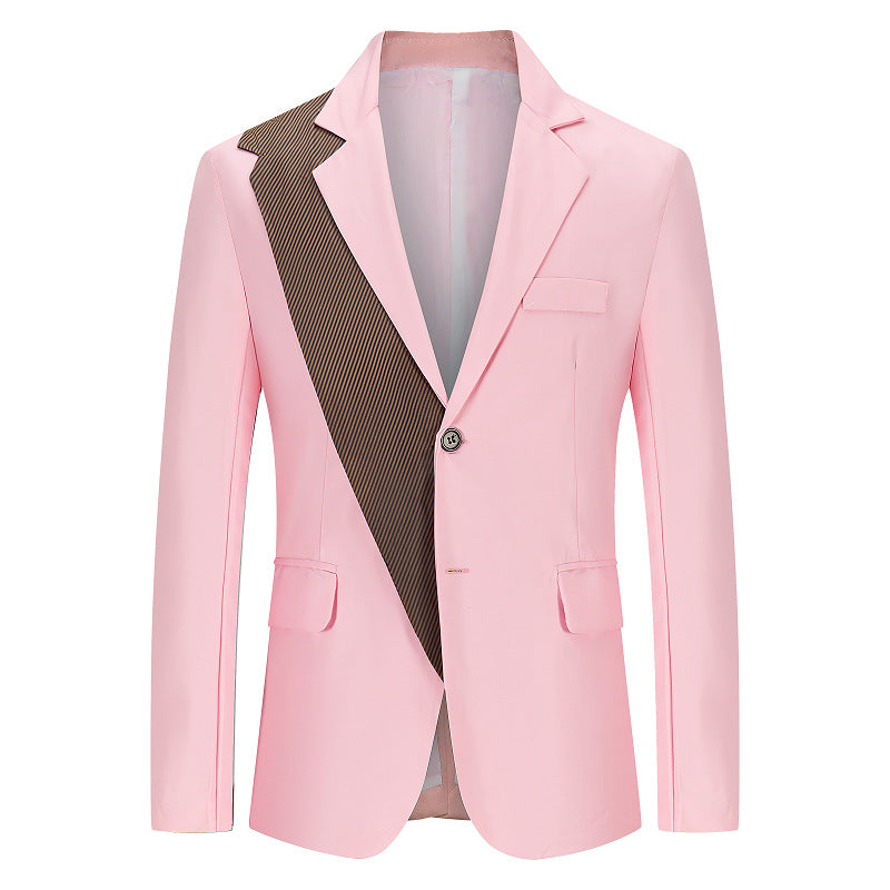 New unisex colorful Slim suits cross-border fashion wave loose casual jacket Europe code