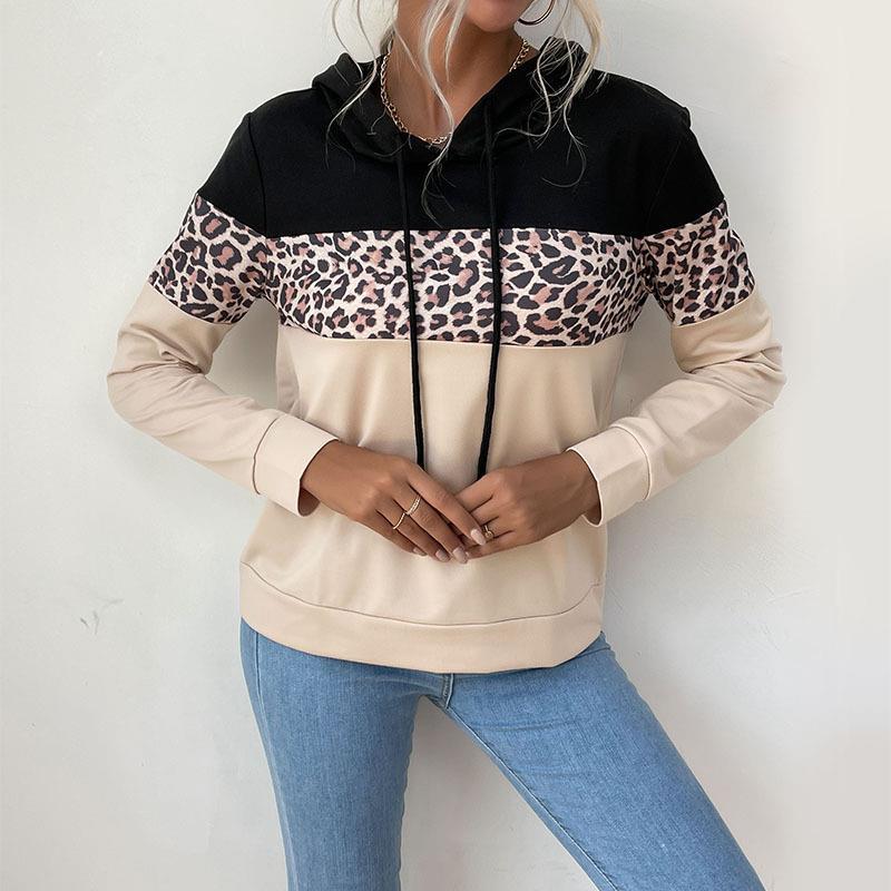 Pullover Leopard Hoodie