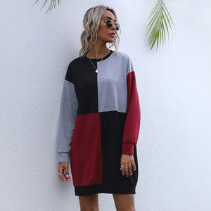 Round Neck Long Sleeve Casual Sweater