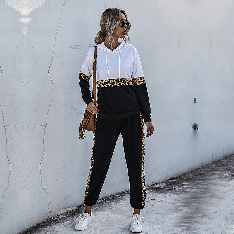 New  leopard print leisure fashion sportswear women
