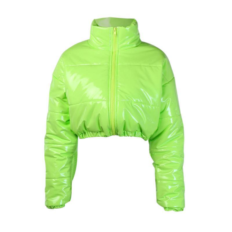 Simple Zipper Short Jacket