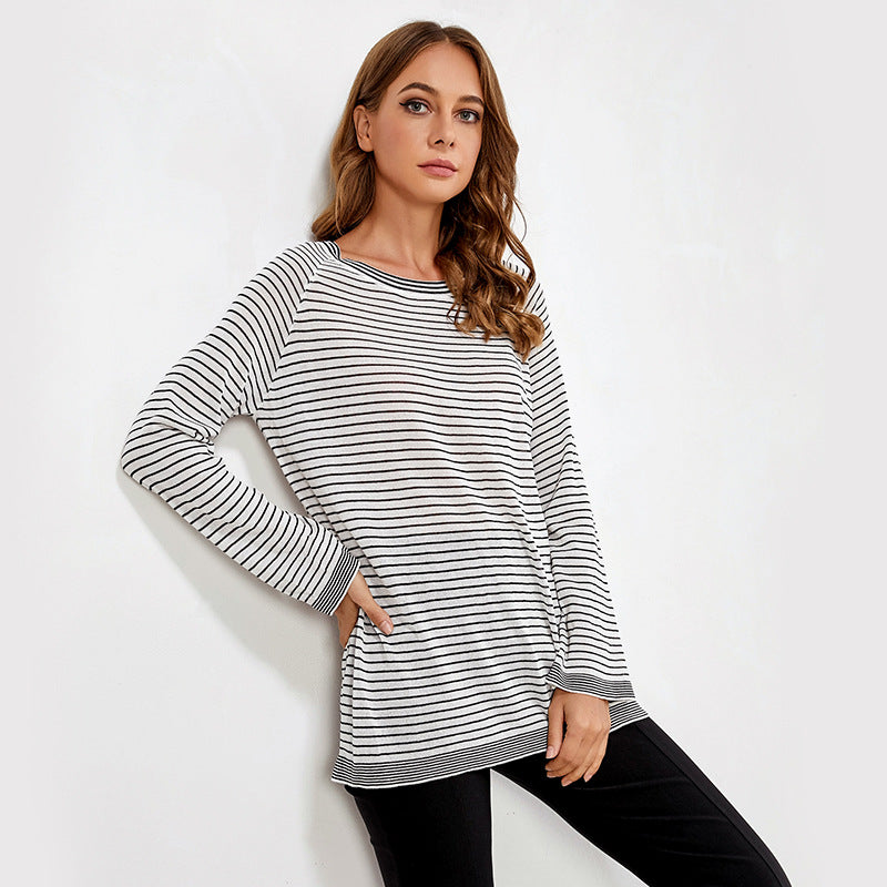 Long Sleeve Round Neck Shirt