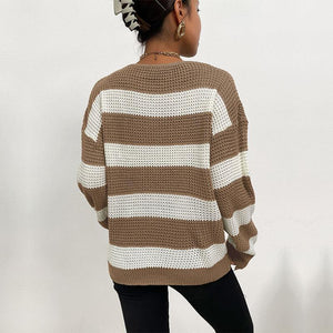 Long Sleeved Round Neck Pullover Shirt