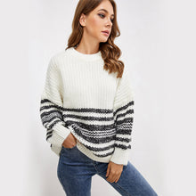 Load image into Gallery viewer, Long Sleeve Round Neck Loose Shirt
