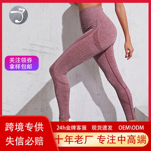 🔥HOT Item- Fitstyle Seamless Yoga Pants hollow out breathable sports tights running fitness yoga clothes women