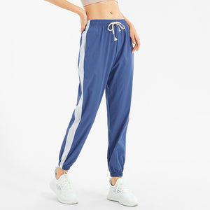 Spring and Summer Thin Quick-Drying Track Pants Women Harem Casual Solid Color Loose Tappered Running Fitness Cropped Yoga Pants