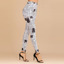 Load image into Gallery viewer, Sexy printed pants High Waisted tight casual pencil pants women
