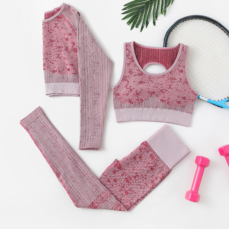 Yoga Set (Top, Pant, Pullover)