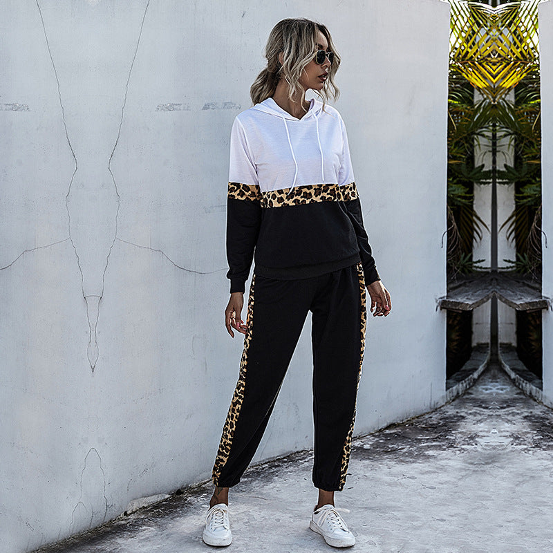 New  leopard print leisure fashion sportswear women