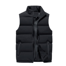 Load image into Gallery viewer, Men&#39;s zipped pocket puff vest
