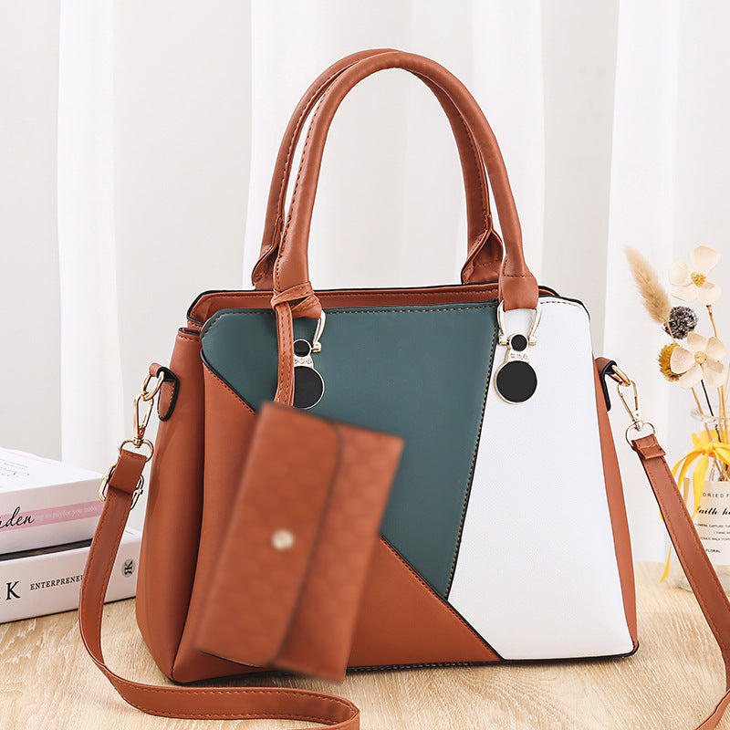 Women's bag  new fashion ladies big bag foreign trade handbag Europe and the United States shoulder diagonal bag BAGS one generation