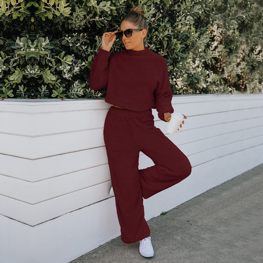 Cashmere Jacket & Pants Two-piece set