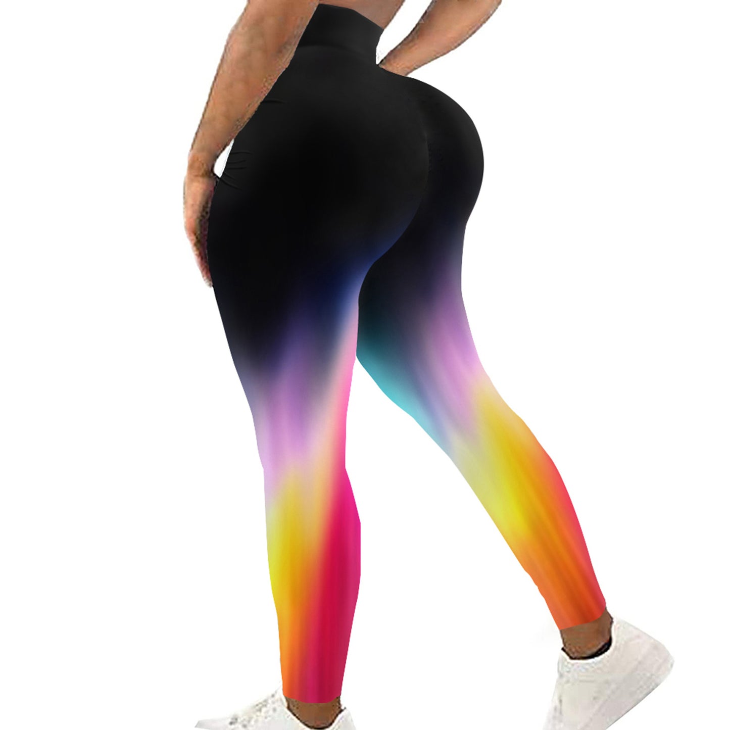 Peach Hip Bodybuilding High Waist Hip Lift Fitness Yoga Pants Women Hip Lifting Sport Tights