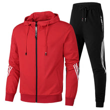 Load image into Gallery viewer, Men Sport Set Tracksuit (Jacket &amp; Trousers)
