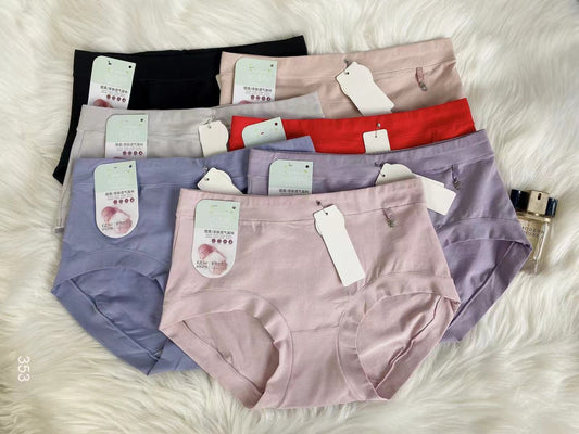 353 new 60 cotton ladies underwear wholesale skin-friendly lady underwear