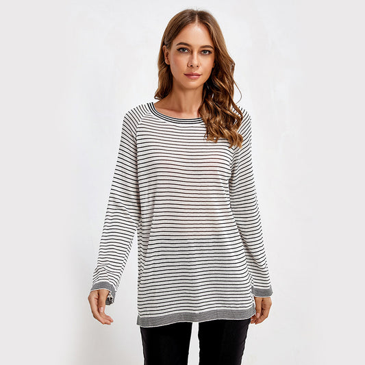 Long Sleeve Round Neck Shirt
